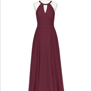 Azazie Cabernet Bridesmaid Dress
